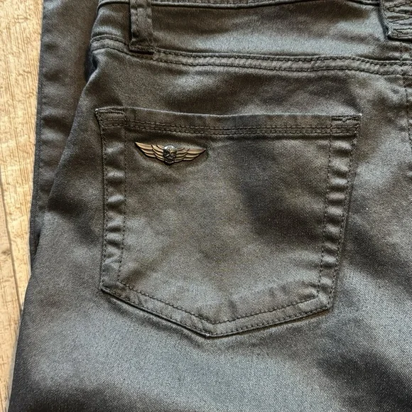 ROCK‎ & REPUBLIC Banshee glow jeans-size 10 - Picture 6 of 13